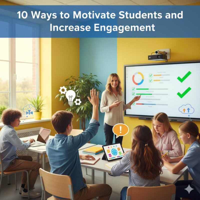 10 Ways to Motivate Students and Increase Engagement
